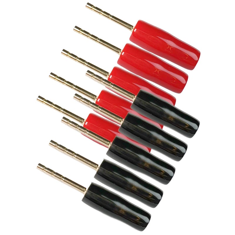 CESS Banana Pin Plug Open Screw Type Cable Connector - Tip Banana Plugs (10 Pack) - Image 2